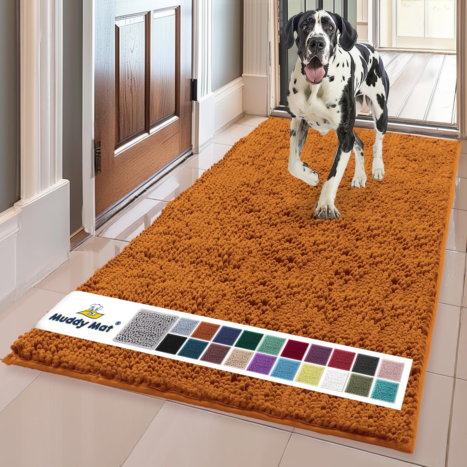 Amazon.com: Muddy Mat® | Super Absorbent Door Mat Indoor