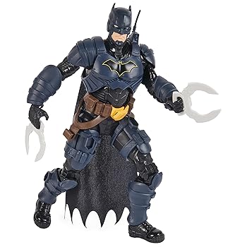 DC Comics Batman Adventures, Batman Action Figure with 16 Armour Accessories