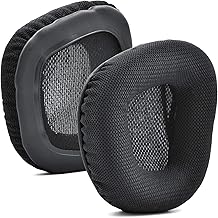 Void RGB Ear Pads defean Replacement Ear Cushion Cover Compatible with Corsair Void RGB Elite USB Premium Gaming Headset，High-Density Noise Cancelling Foam (Black Fabric)