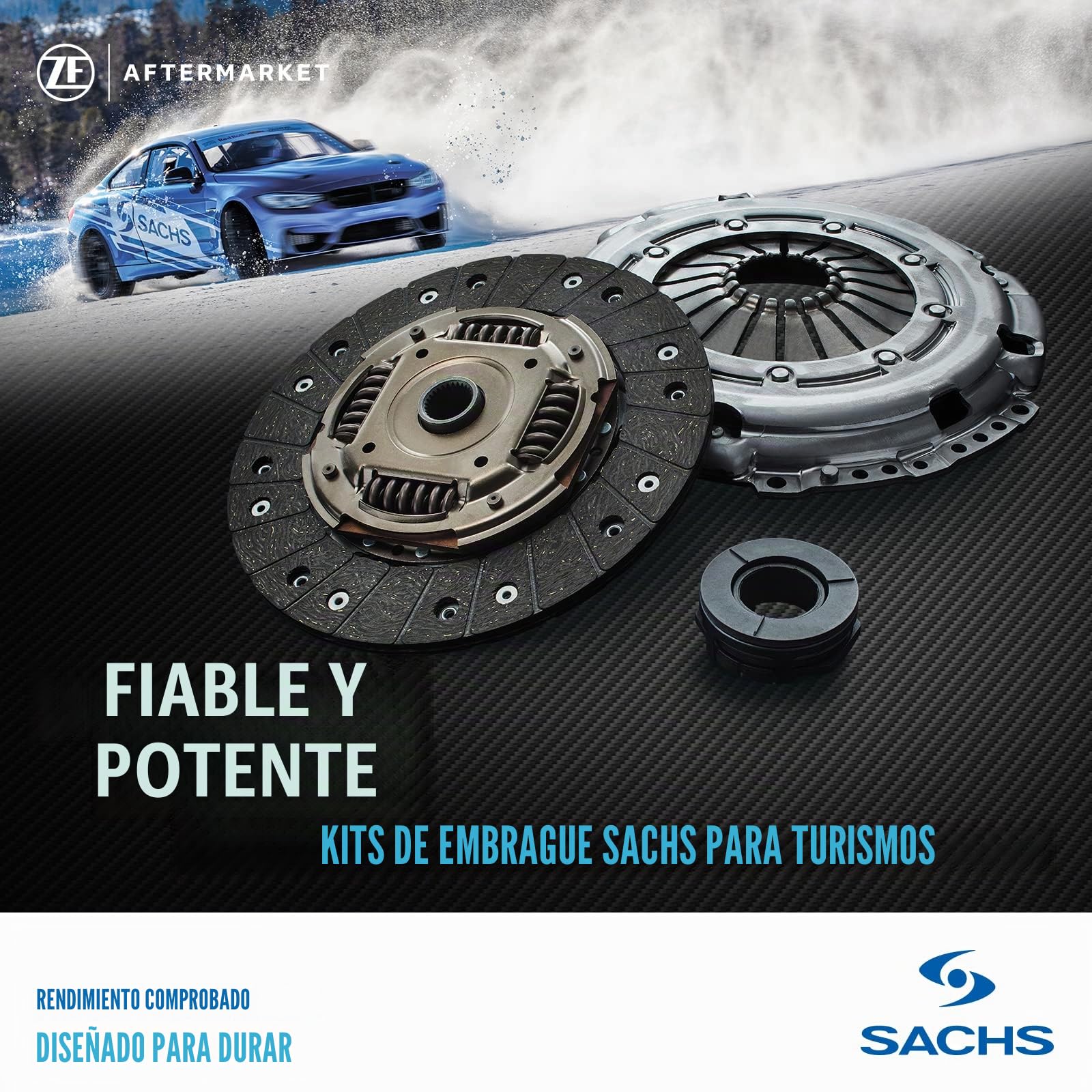 SACHS 2290 601 002 Kit De Embrague ZMS Modul Compatible Con Peugeot 206 Hatchback (2A/C) 1998-2012