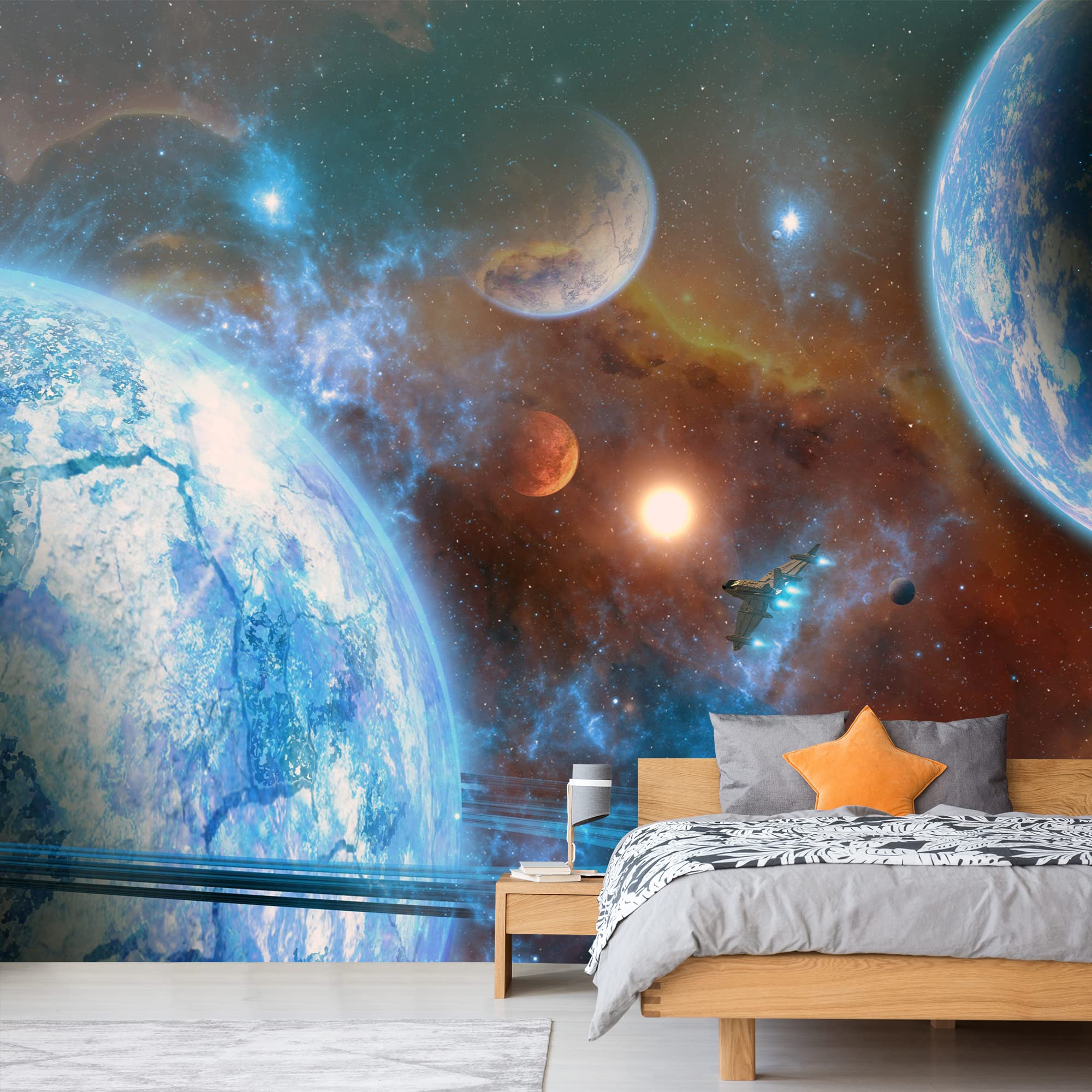 NWT Wall Murals for Bedroom Great Universe Giant Planets Removable