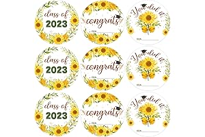 WhatSign 36PCS Graduation Stickers Class of 2023 Stickers