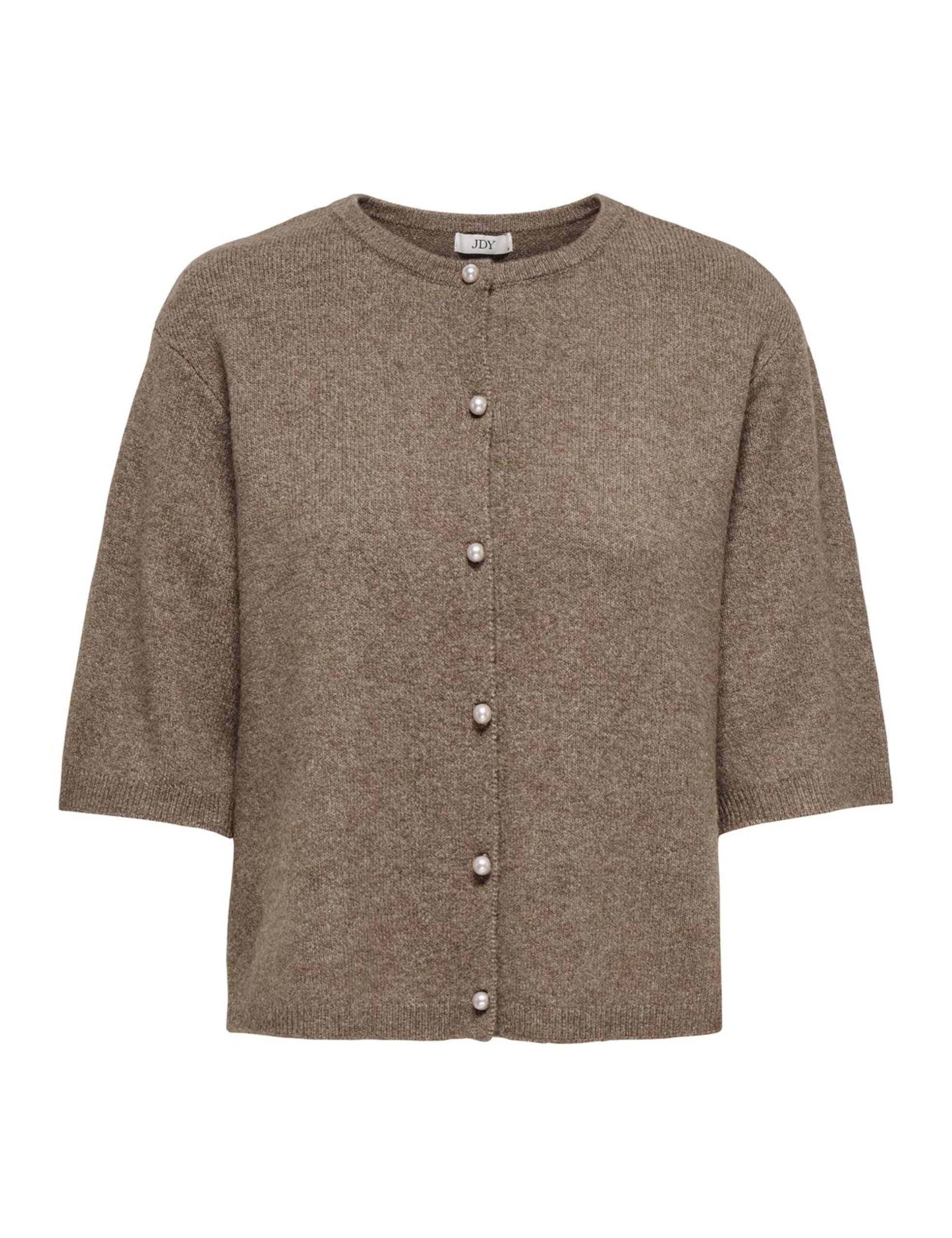 JDY Damen Jdyrue Life 2/4 Pearl Cardigan KNT