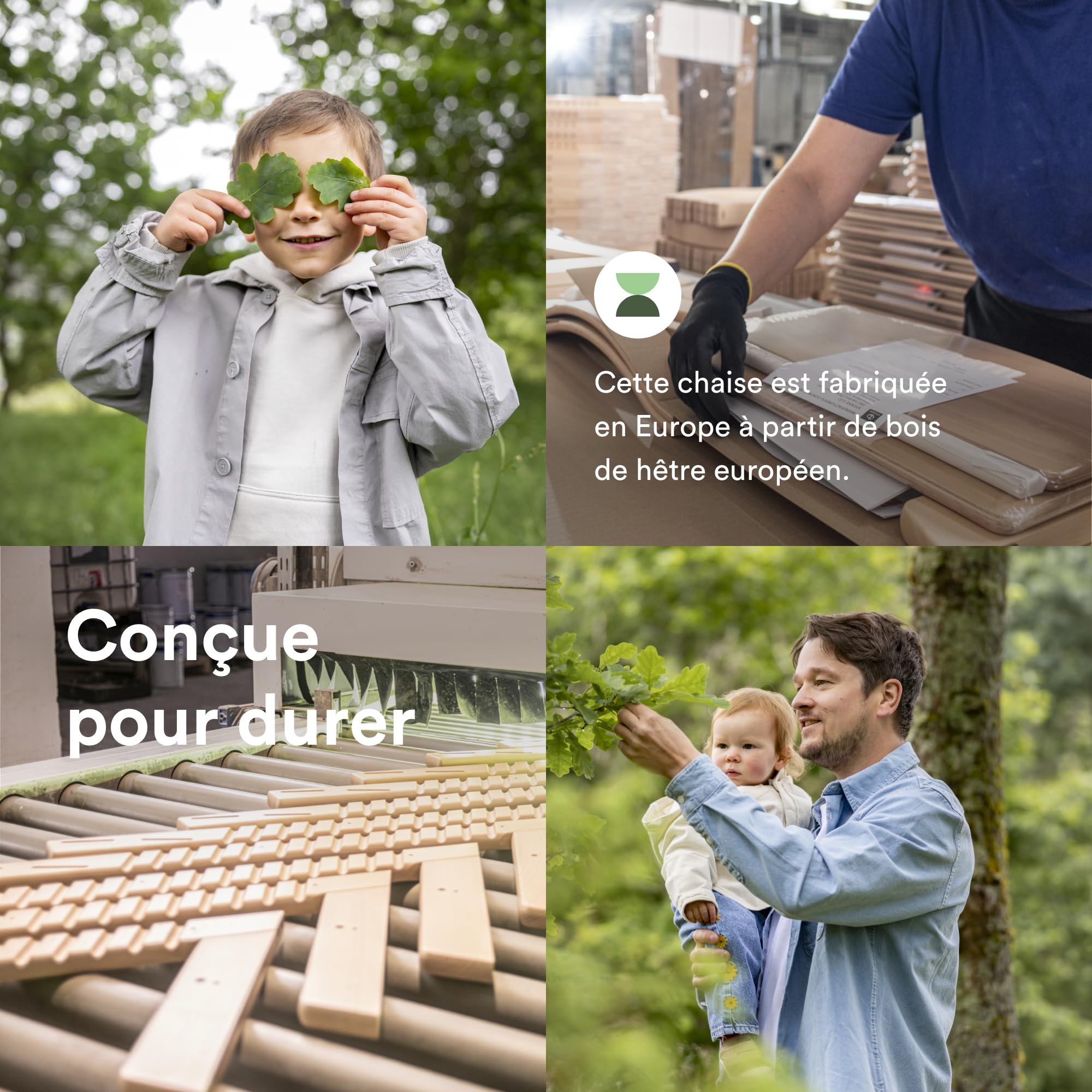 Pack Chaise haute Tripp Trapp avec son Baby Set et sa tablette Naturel - Stokke