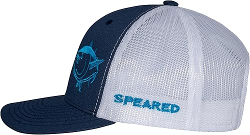 Miniatura 4 de Gorra Trucker Atún Azul Adjustable Snapback  Pesca Submarina  Pesca