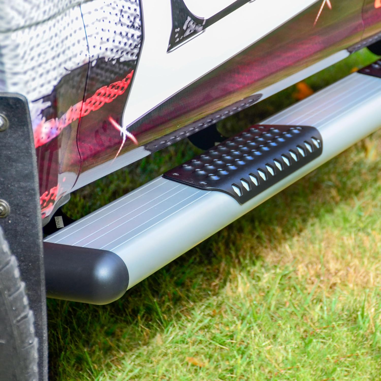 Luverne 583100-571477 O-Mega II 100-Inch, 36-Inch Silver Aluminum Side Steps, Compatible with Select Ram ProMaster