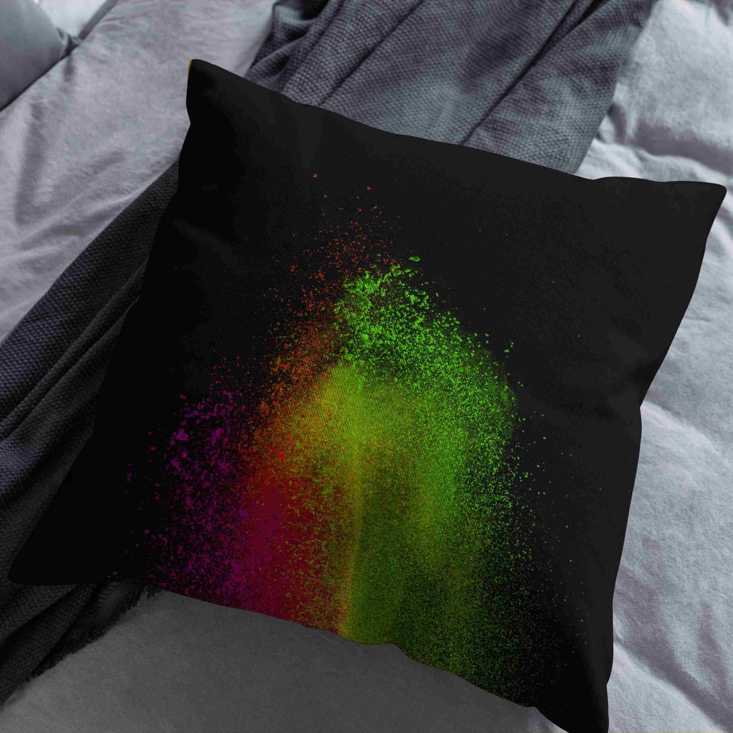 Fundas de cojín de lino de tamaño estándar para muebles de patio, 50 x 50 cm, fundas de cojín decorativas para sofá, sala de estar, decoración de sofá, 4 piezas