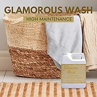 Vista 5 de Worldwide Nutrition Bundle Compatible with Tyler Candle Company Glamorous Wash High Maintenance Scent Fine Laundry Liquid Detergent - 907gram