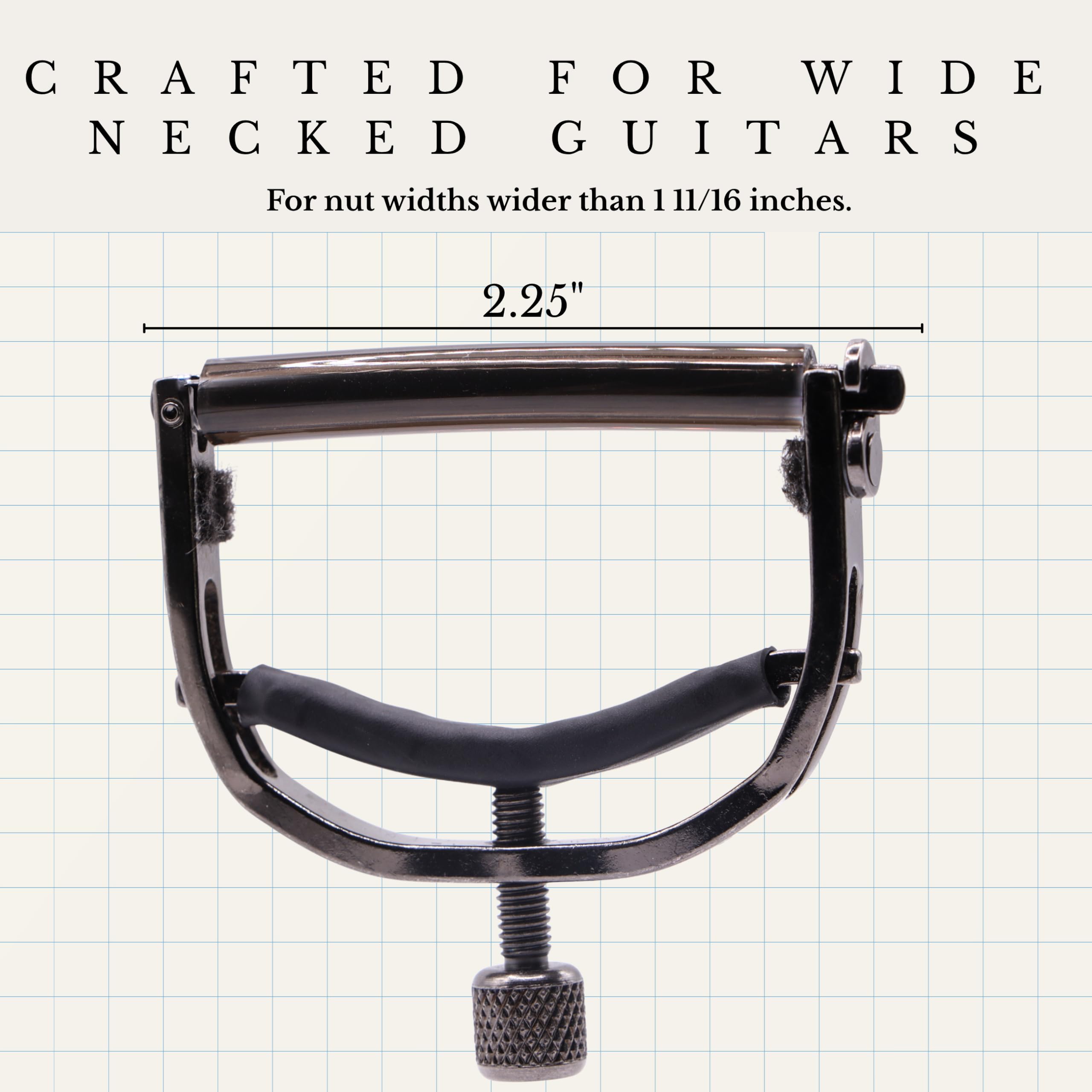 Paige P-6EW Original Capo, 6-string wide