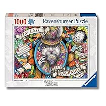 Ravensburger Puzzle 1000 Pezzi, In Ritardo con Stile – Puzzle Adulti +14 anni, 70 x 50 cm, Puzzle per Adulti, Collezione Meravigliosa Illustrazione, Idee Regalo