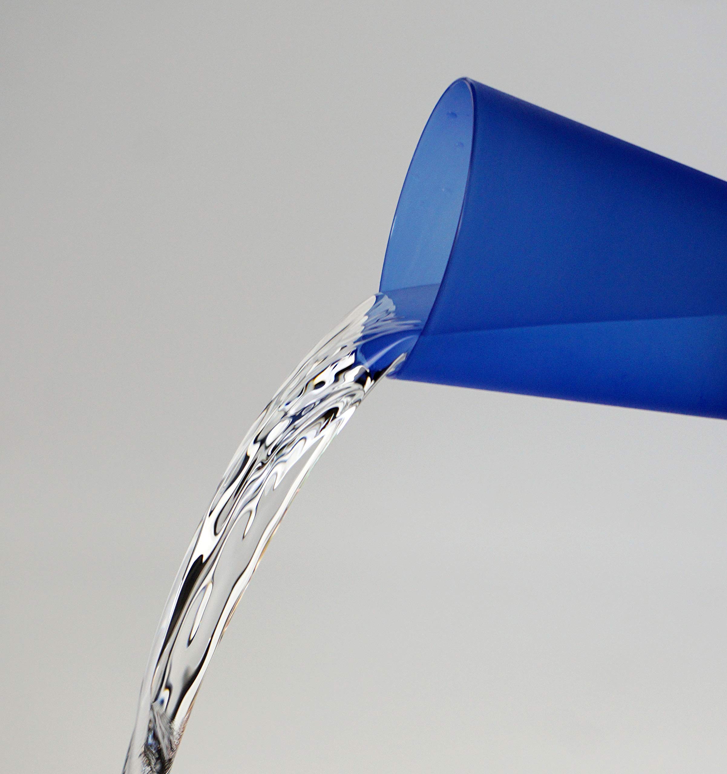 S&S-Shop 90 Gobelet en plastique réutilisable Bleu 0,4 l