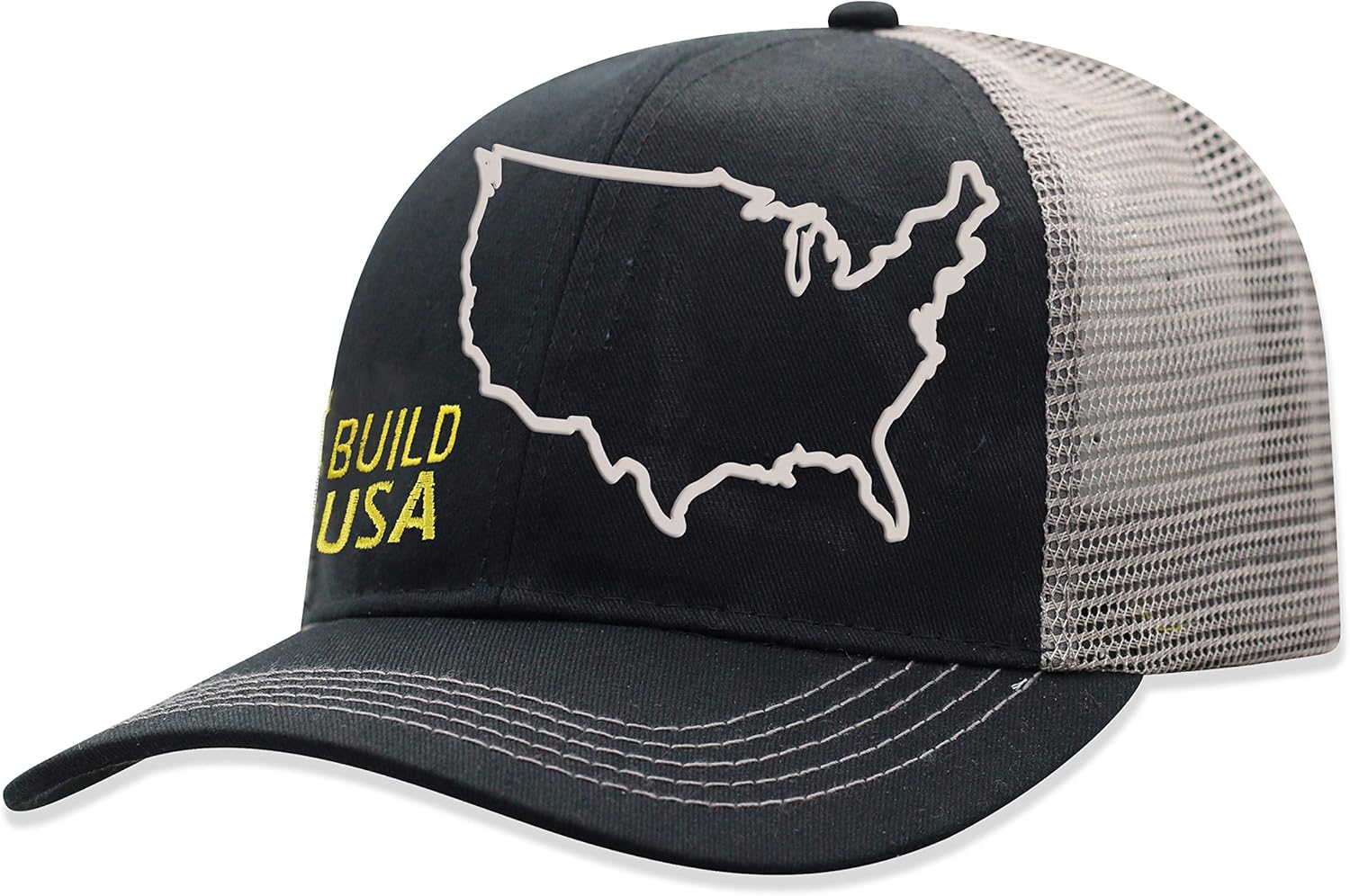 Miniatura 3 de John Deere Build State Pride - Gorra negra y gris, Amarillo, gris