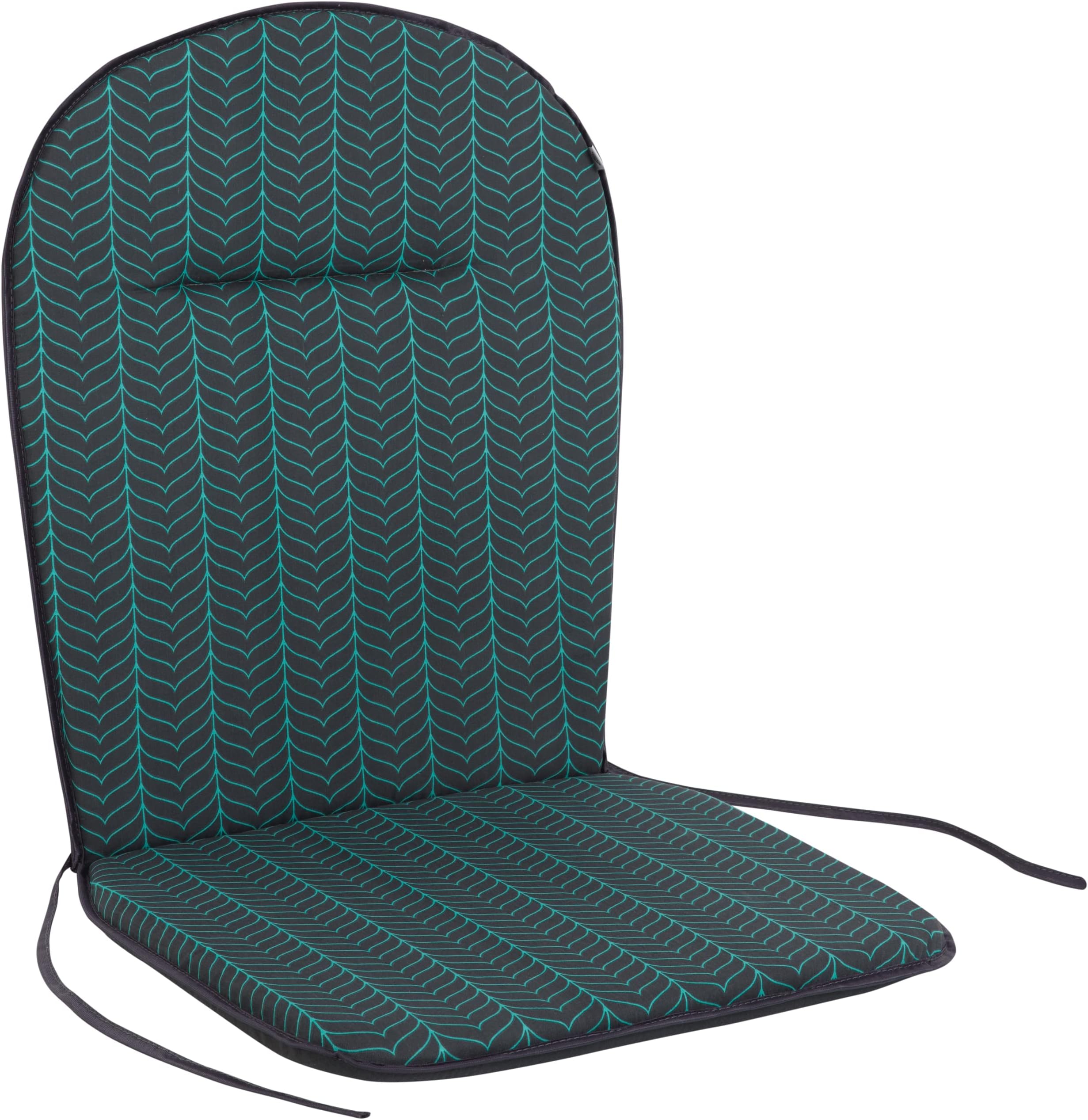 6 Gartenstuhlauflagen Für Niedriglehner - Extra Dick 8cm, OEKO-TEX Zertifiziert & UV-beständig