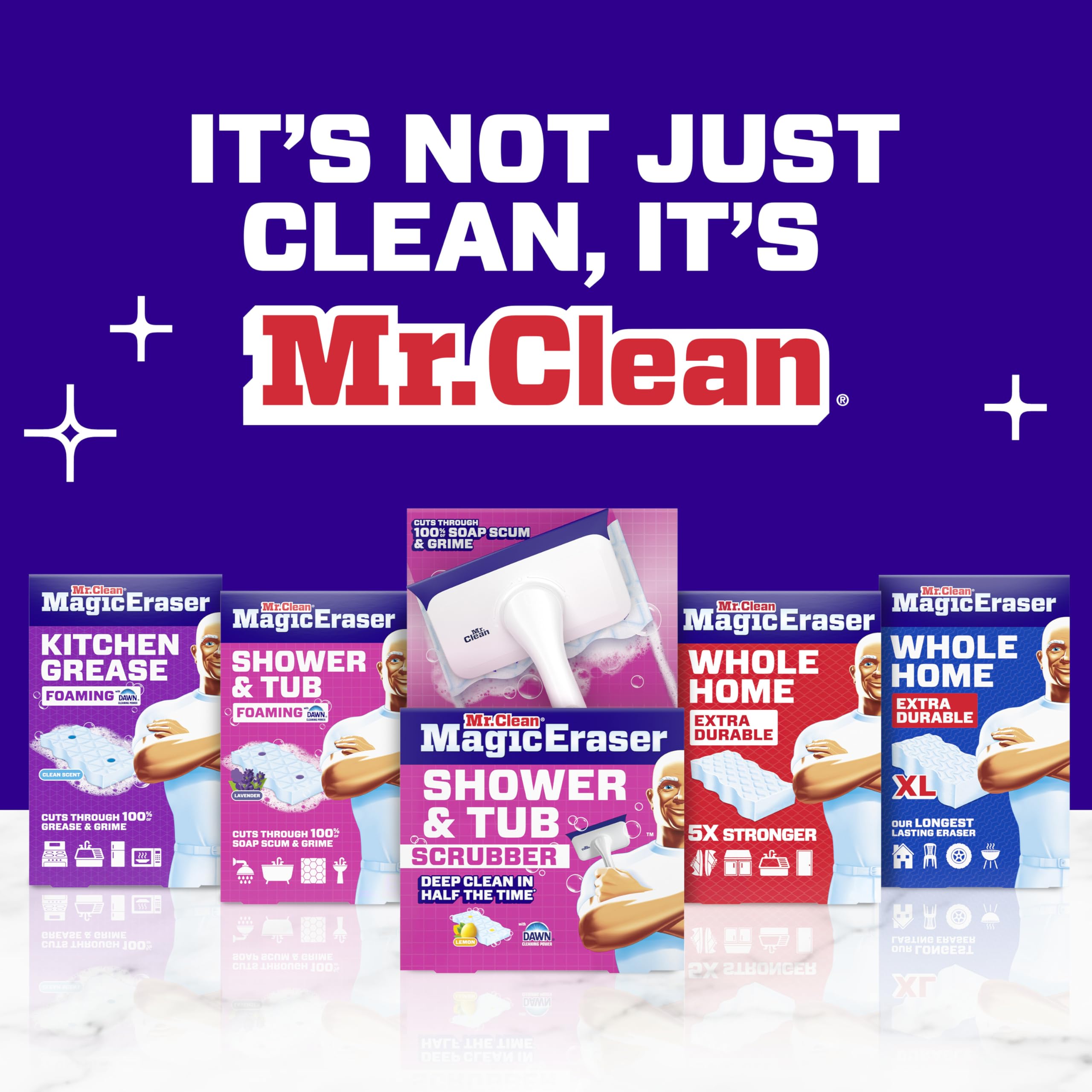 All Purpose Cleaning Scrubber Melamine Pads 12ct B70392