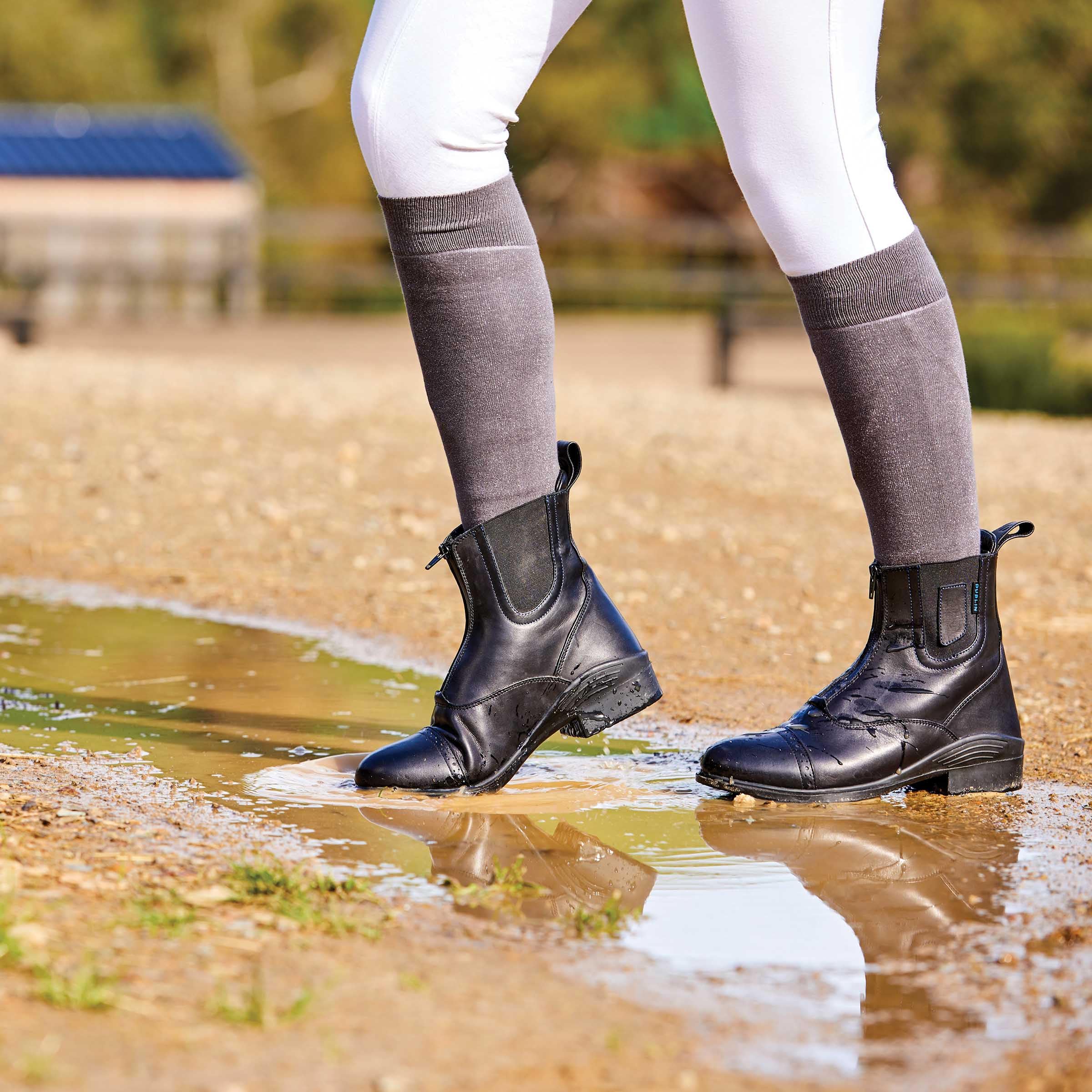 Dublin Evolution Zip Front Waterproof Womens Paddock Boots