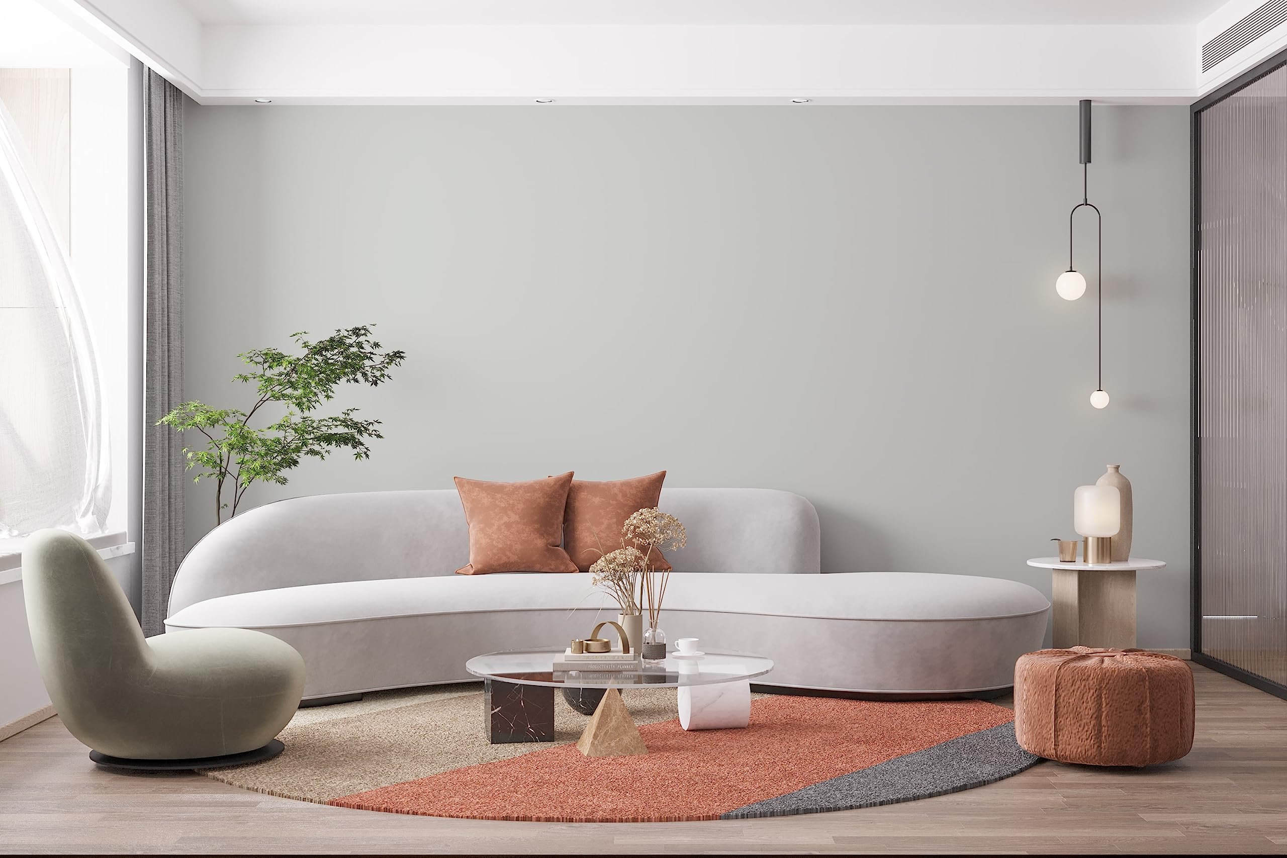 Peinture Acrylique Gris Chaud Clair London Frogs - Aspect Satin - Peinture Mur, Plafond, Boiserie & Balcon - Lessivable - Séchage En 30 min - COV A+ - Fabriquée En France - 5 L - BARBOUILLE