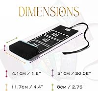 Vista 3 de Witchy Cauldron Tarot Wrap, almacenamiento de tarot satinado y tela, soporte de almacenamiento de cubierta, tarot Spread - negro