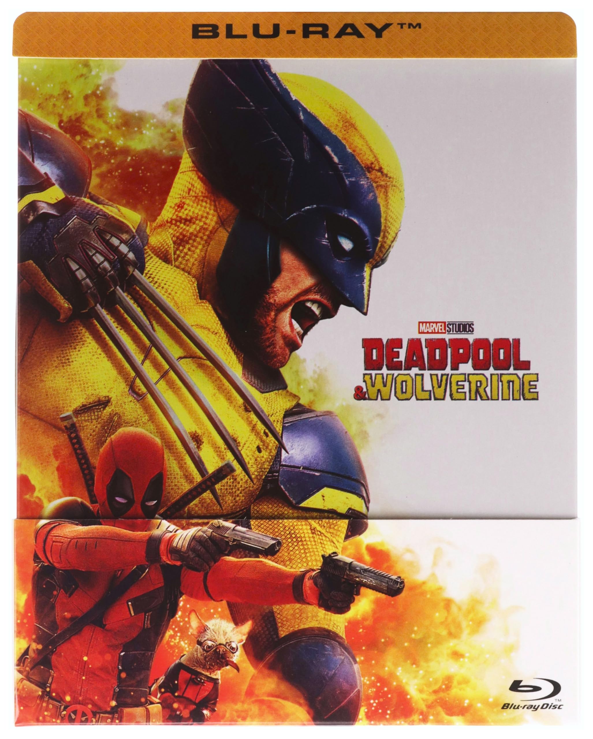 Deadpool & Wolverine steelbook [Blu-Ray] [Region B] (Audio italiano. Sottotitoli in italiano)