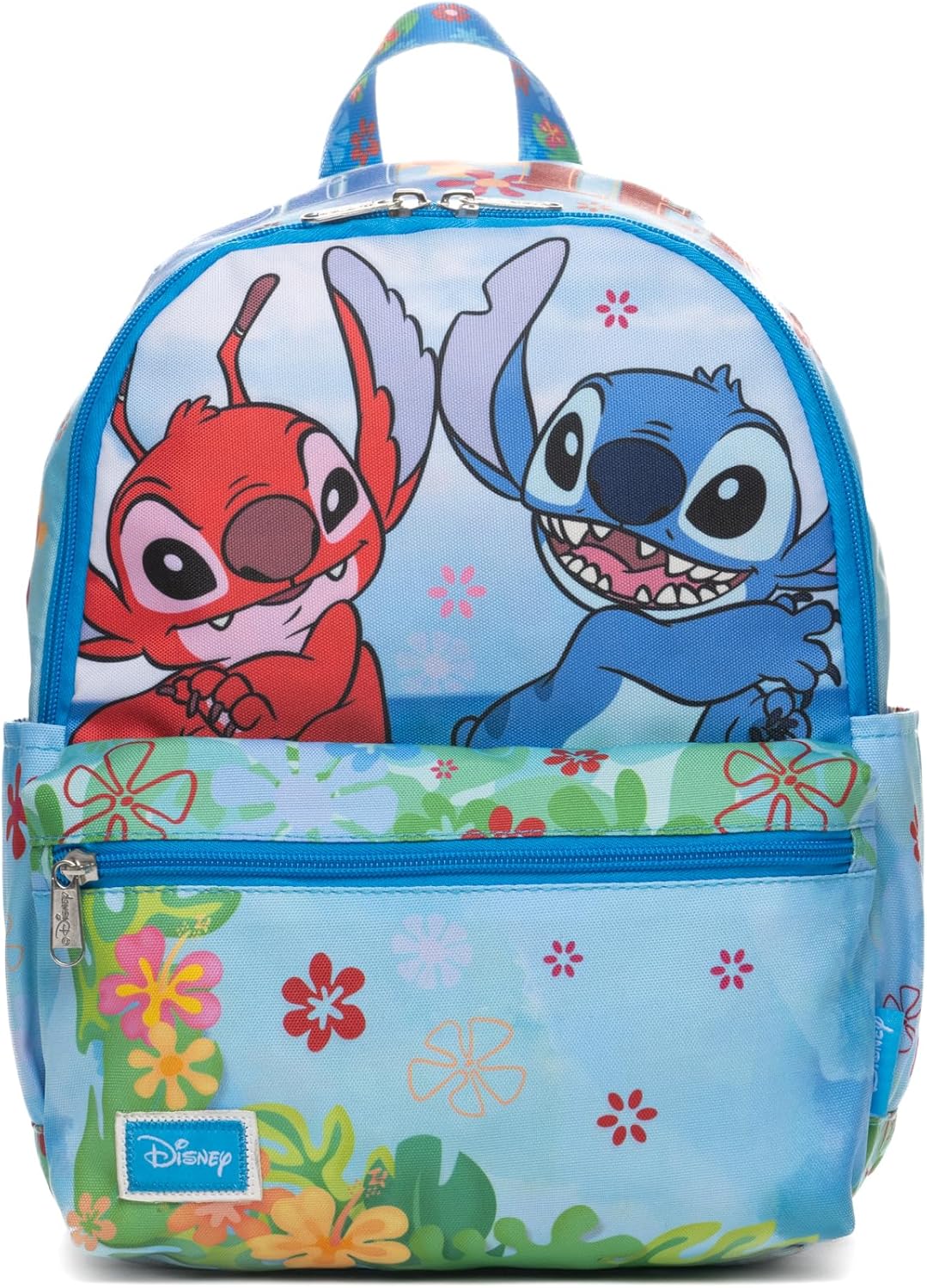 Disney Stitch And Leroy 13" Deluxe Nylon Mini Backapck