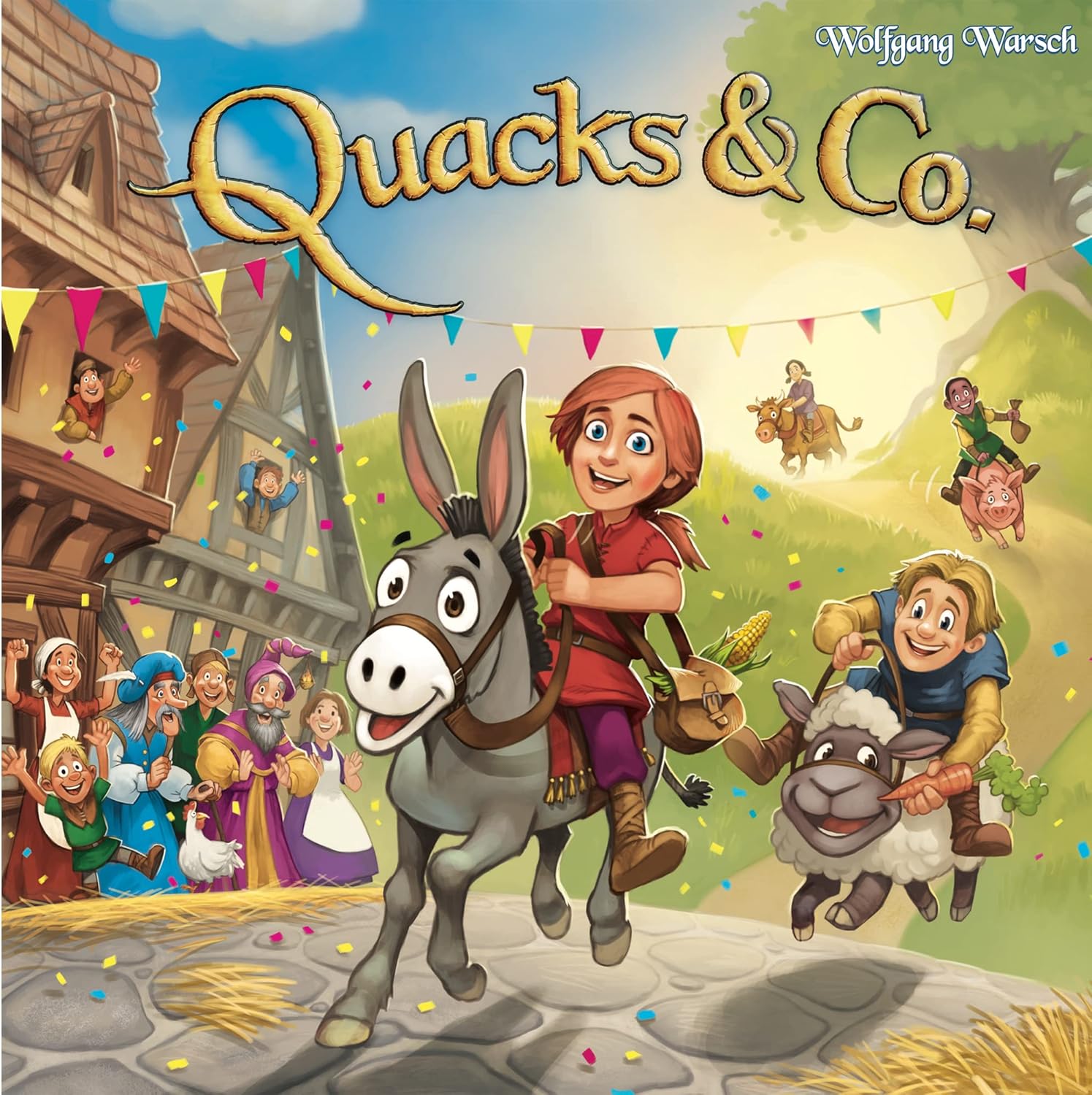 CMYK Quacks and Co. - A Kid Friendly Version of the Hit Push Your Luck Game