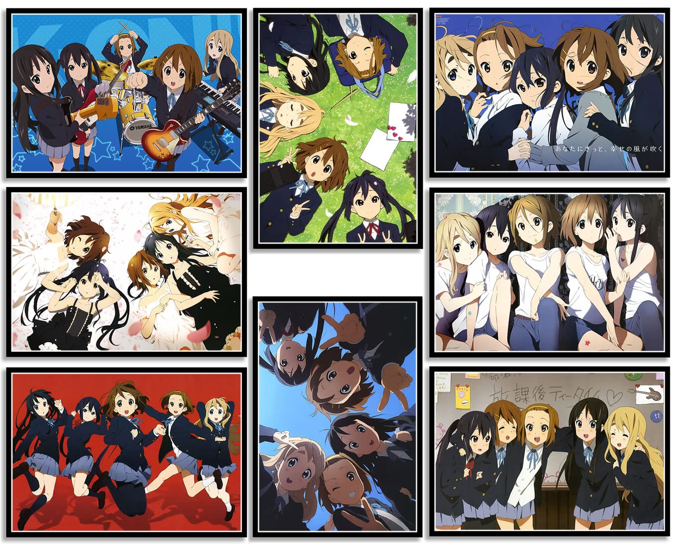 Buy ePanda Kon Posters,Japanese Manga Aesthetic Wall Collage Kit Anime Pictures Art Print for