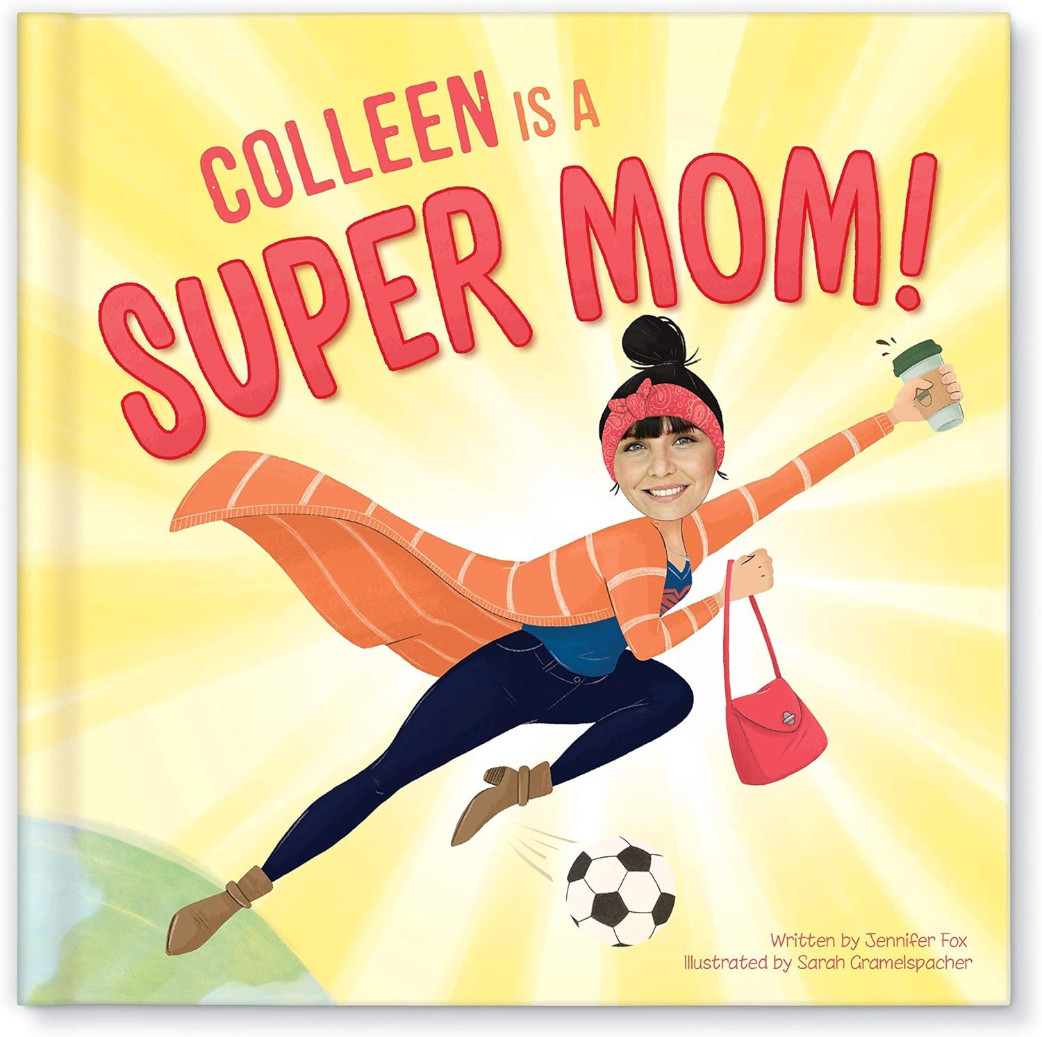 Super Mom Personalized Story - Mother's Day Keepsake Present - I See Me! (Hardcover)