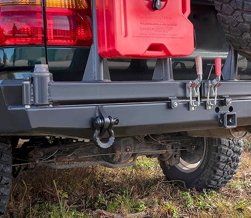 Miniatura 7 de Blackout XP Juego de grilletes de anillo en D con 45,000 libras de resistencia a la rotura, grilletes de 3/4 pulgadas de diámetro con pasador de