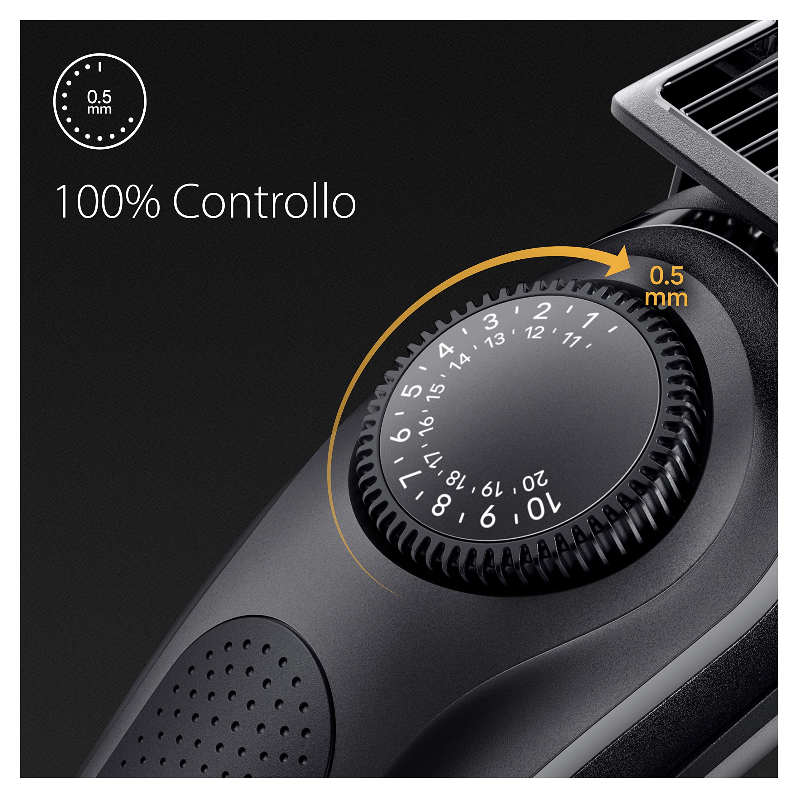 Braun Series 7 RASOIO ELETTRICO BARBA Con lama barba Problade, REGOLABARBA UOMO 40 Lunghezze, Accessori Da Barbiere, Base Di Ricarica, Custodia, BT7440 Nero