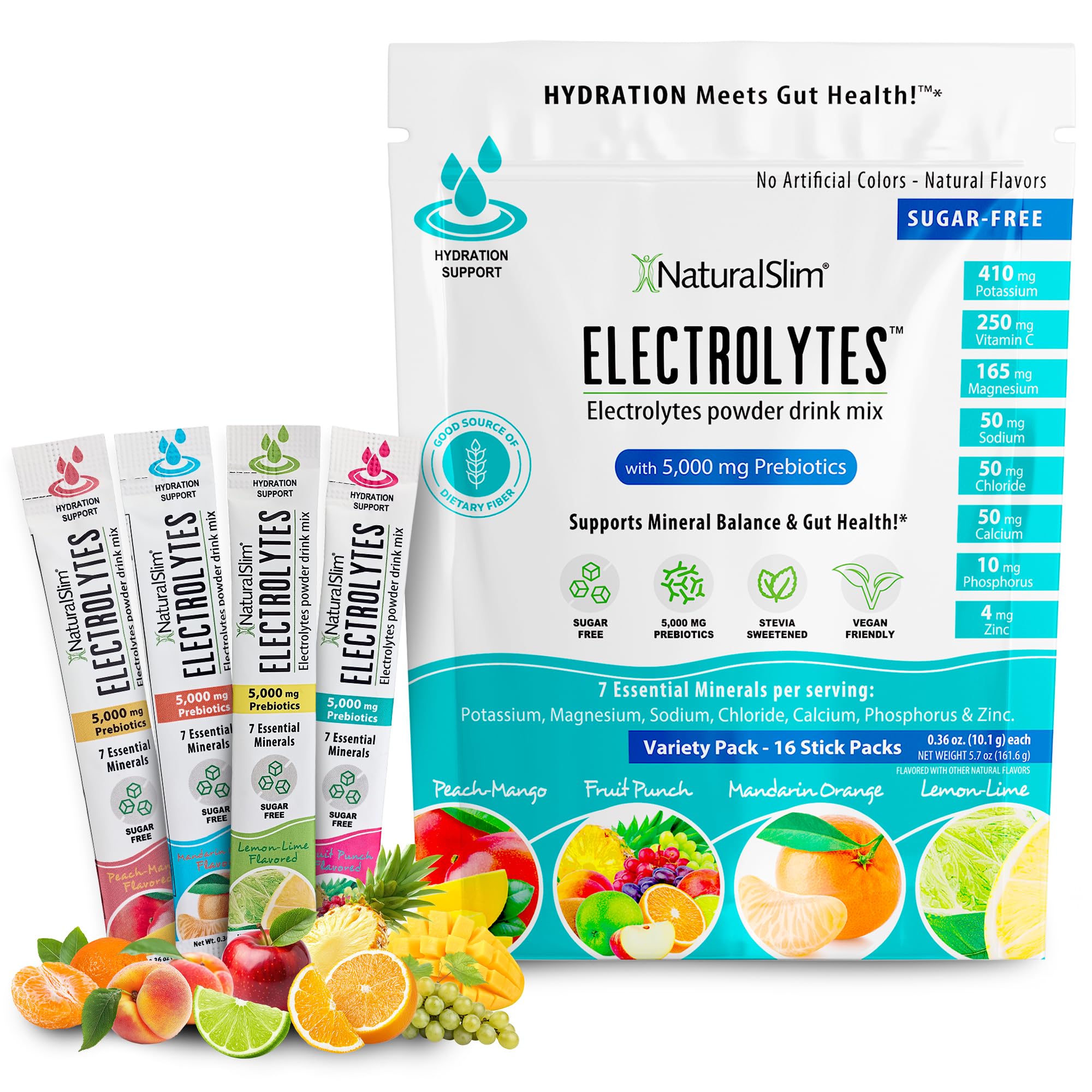 NaturalSlim Hydration & Energy Drink Mix
