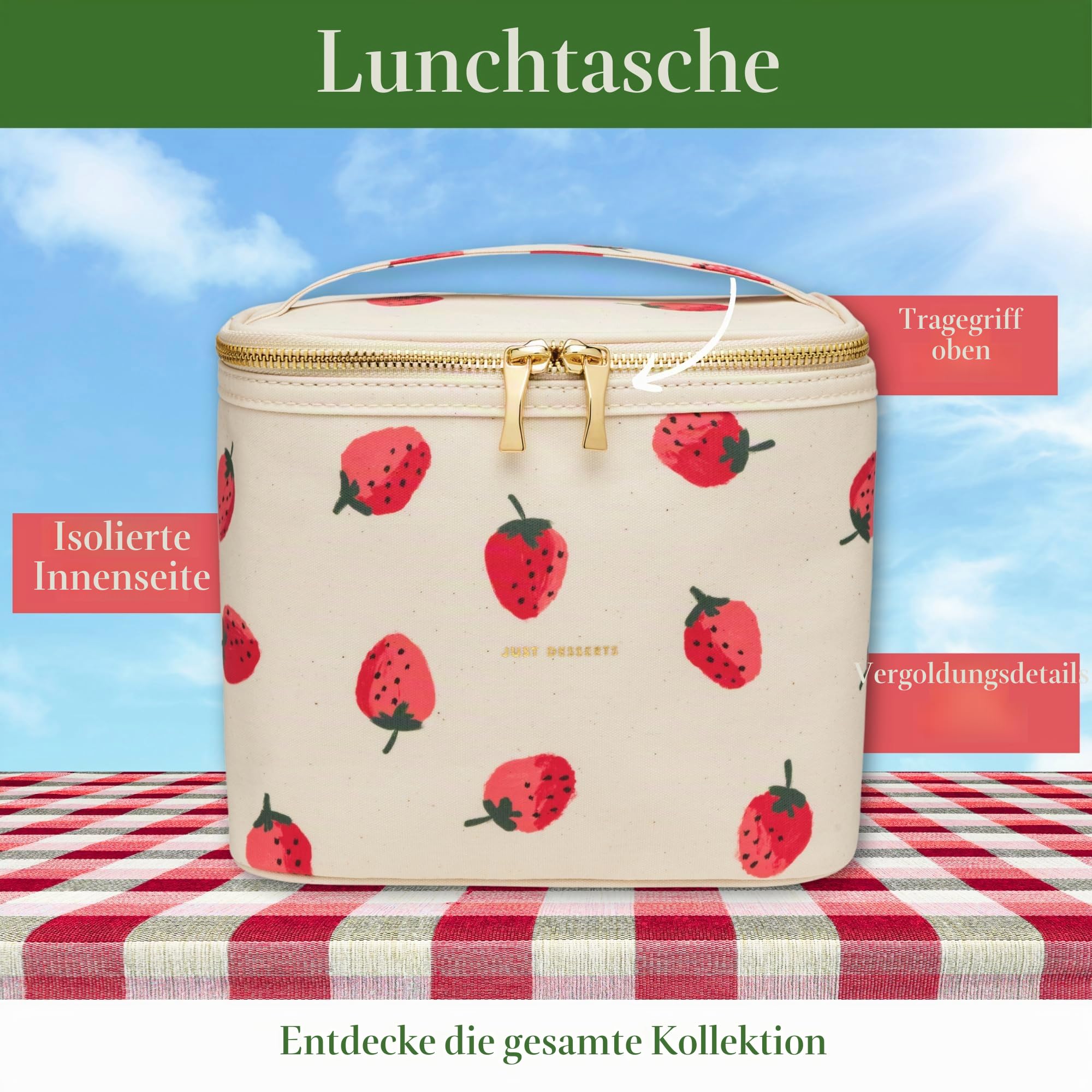 Kate Spade New York Lunch Tote - Strawberries