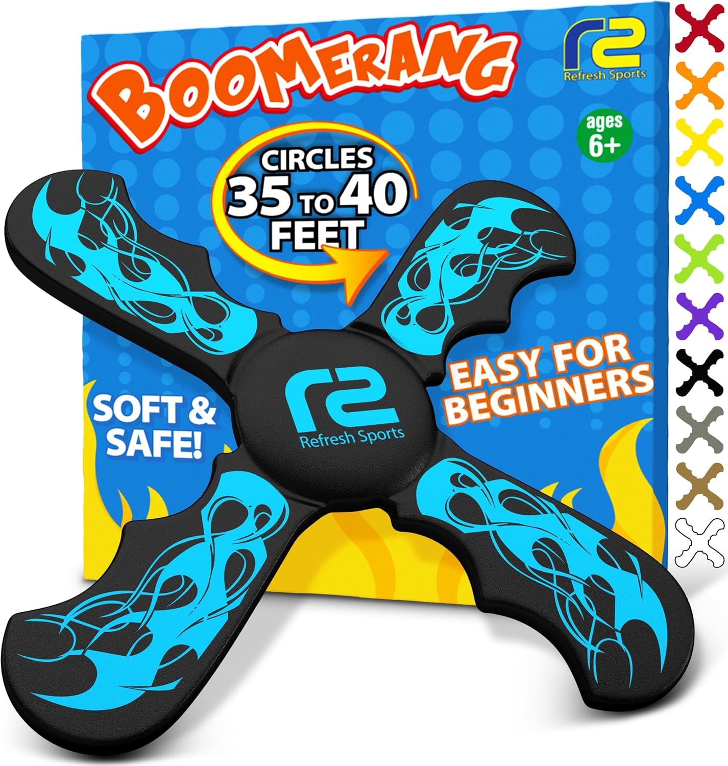 Refresh Sports Boomerang for Kids & Adults –...