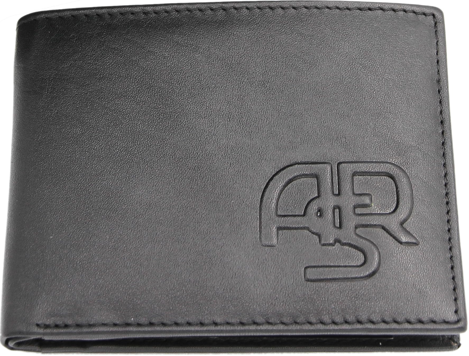 IMMA ASR Basic Leather Wallet, Unisex-Adult Wallet, Black, 10x13x2,5 cm