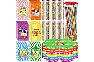100th Day of School Pencils for Students