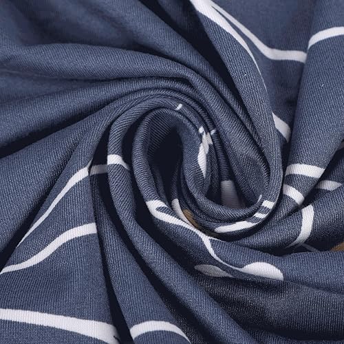 Miniatura 7 de SearchI Fundas de cojín de repuesto estampadas para sofá, fundas de asiento de sofá con patrón elástico, lavables, protectores de muebles suave con