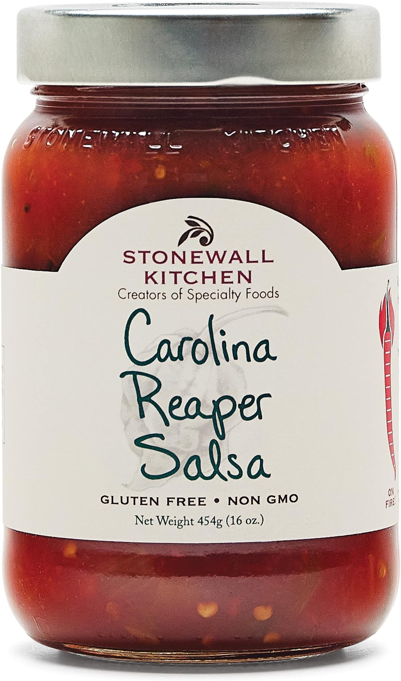 Stonewall Kitchen Carolina Reaper Salsa, 16oz