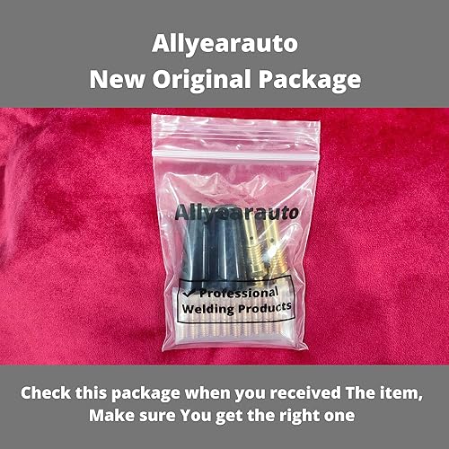 Miniatura 2 de Kit de 24 puntas de boquilla sin gas de núcleo de flujo, compatible con Lincoln Magnum 100L y Weld-Pak 100HD 125HD 140HD MIG soldador, MIG Eastwood