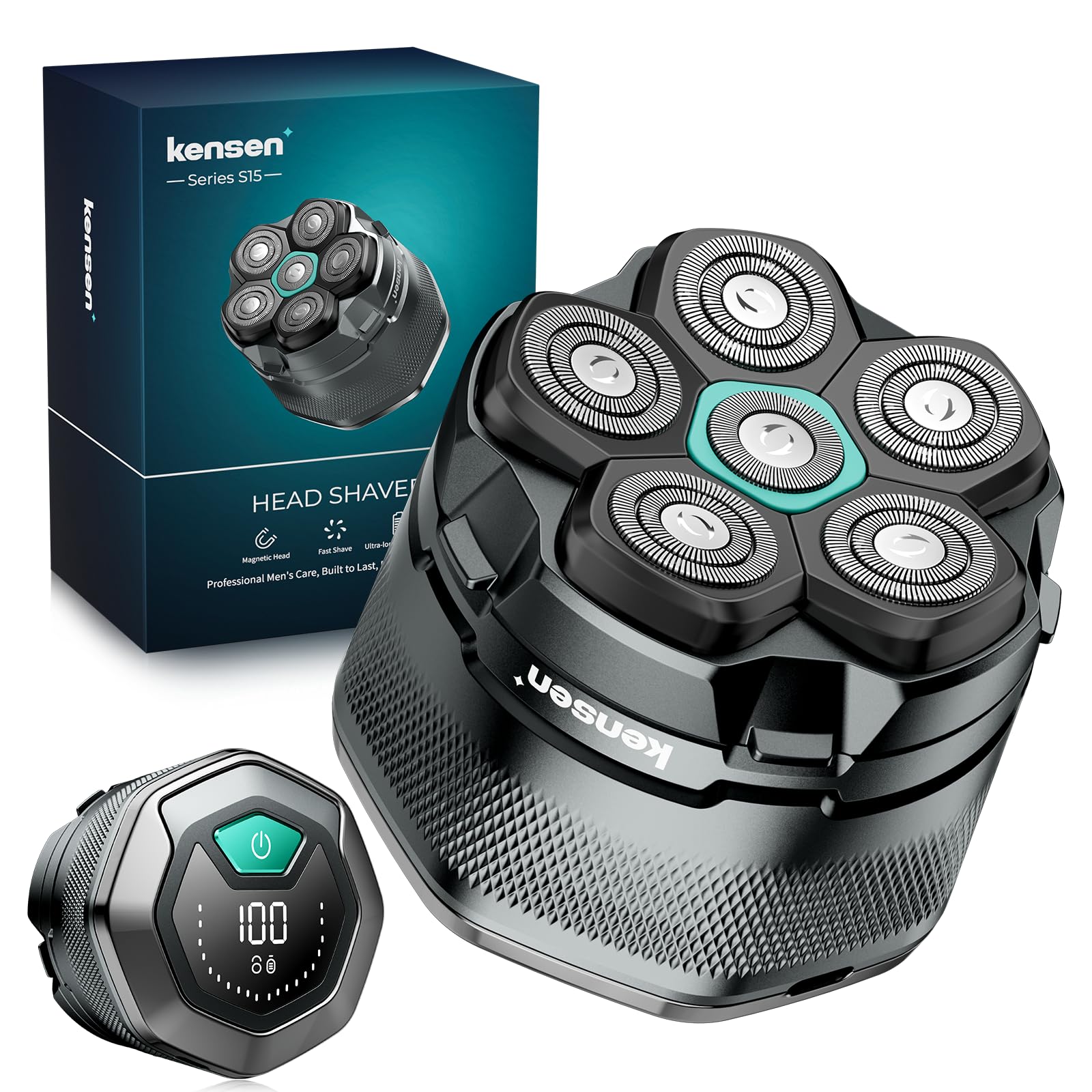 kensen Upgraded Magnetic Head Shaver (6D)