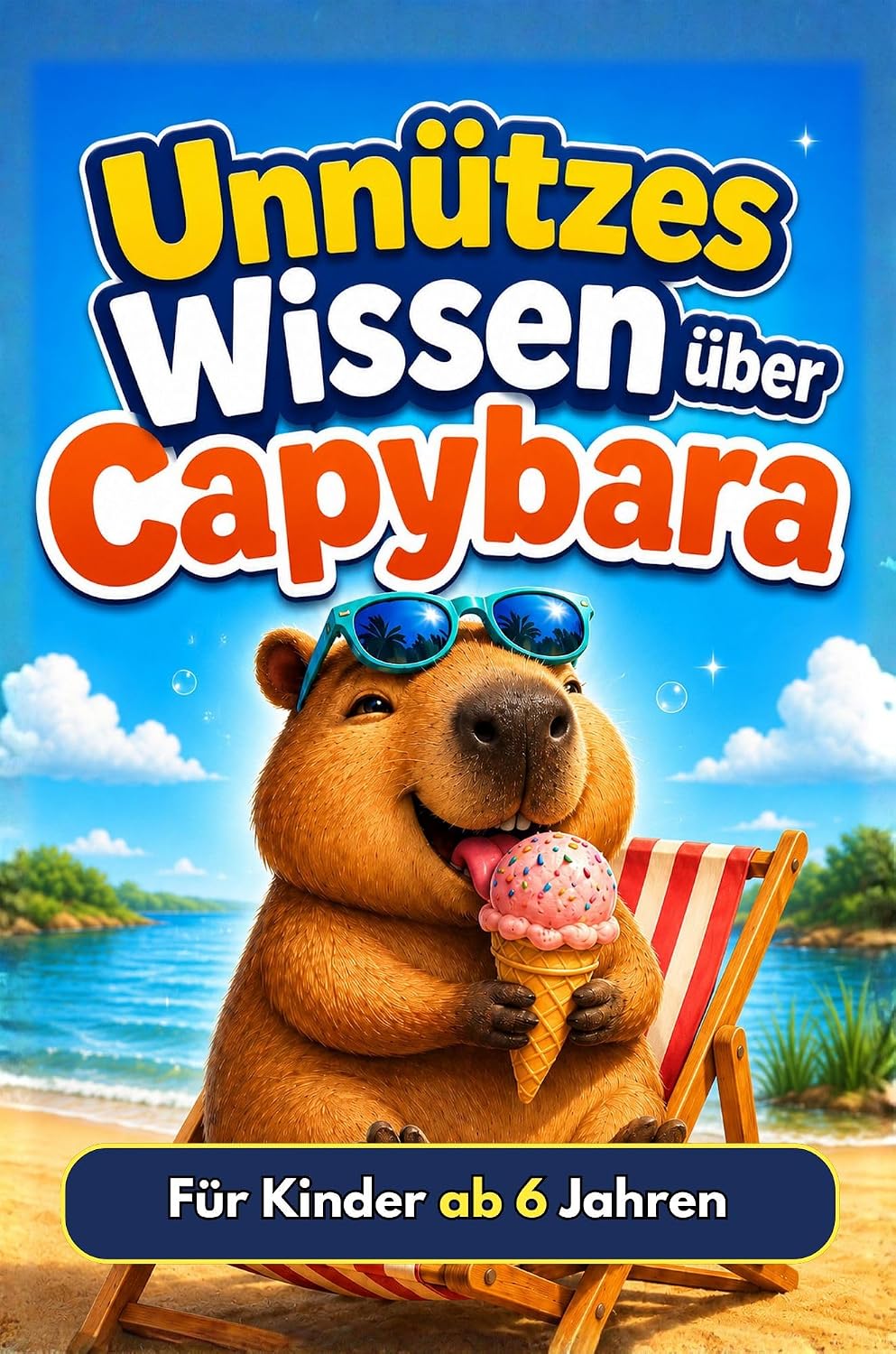 Unnützes Wissen über Capybara: Faszinierende Fakten mit bunten Illustrationen: Das ultimative Tierbuch für Kinder ab 6 Jahren. Ein lustiges Geschenk für ... Wissen für Tierfans) (German Edition)