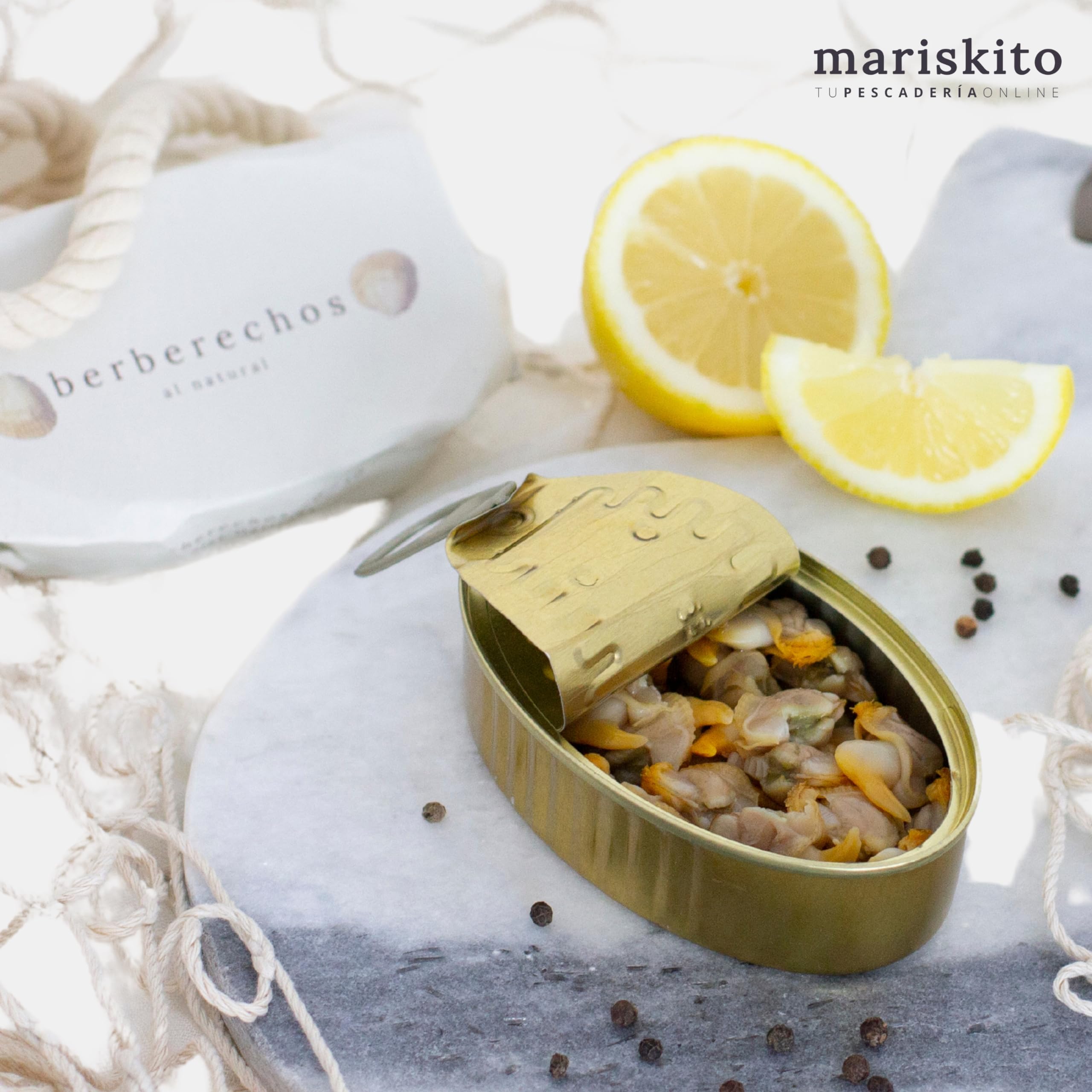 MARISKITO | Pack La Mar de Variado - 12 Conservas Gourmet - Latas de Conservas Gallegas - Caja Regalo - Lote de Productos Delicatessen