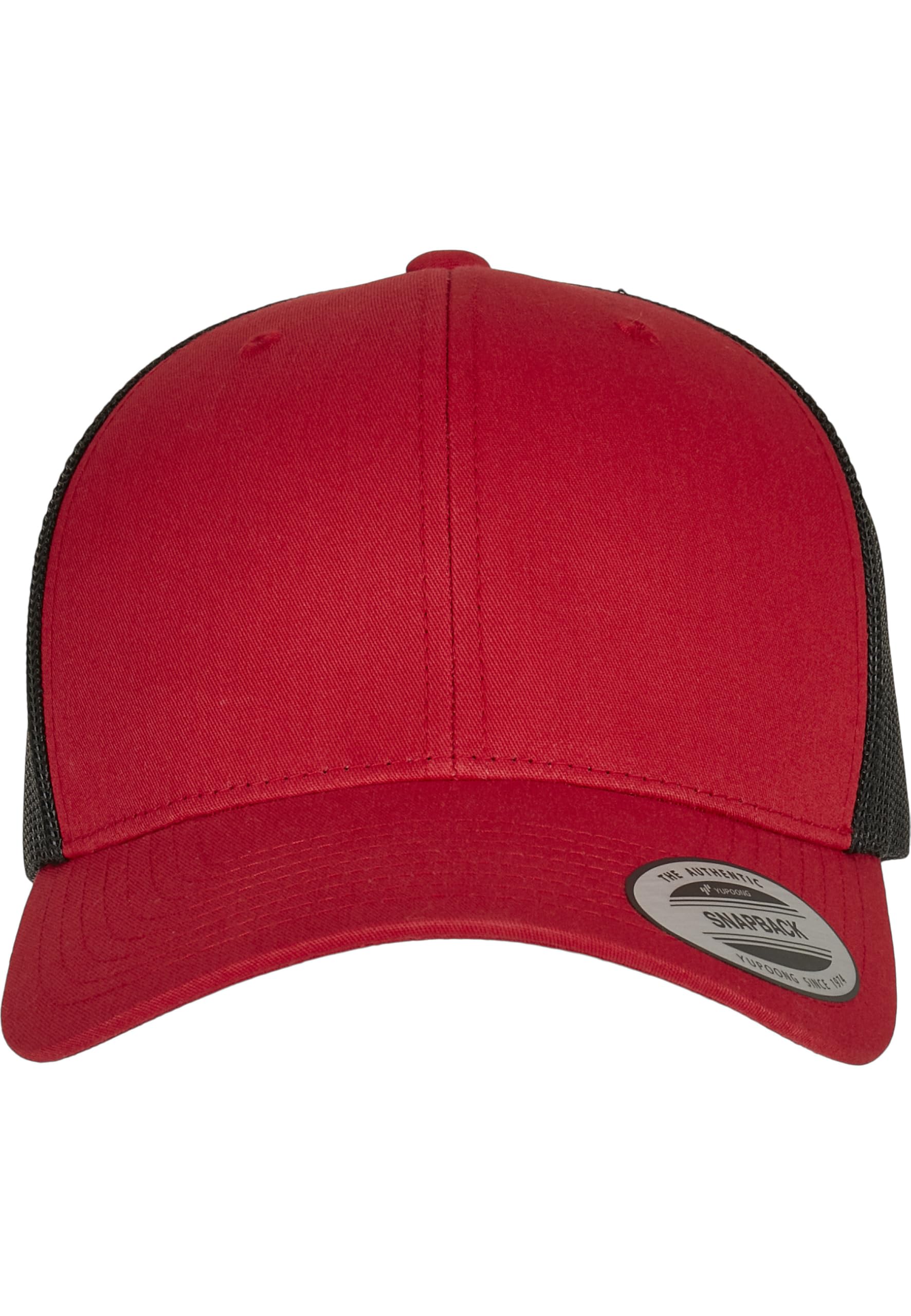 Flexfit Retro Trucker 2-Tone Baseball Cap, red/Black, One Size