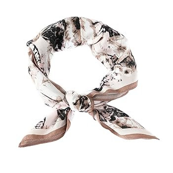 Head Scarf for Women 26 x 26 inches No Slippery Square Scarf