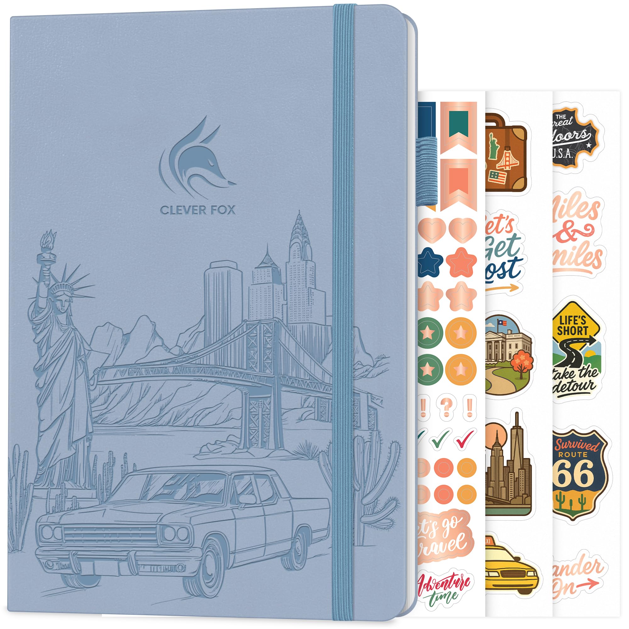 Clever Fox U.S. Travel Planner (50 States)
