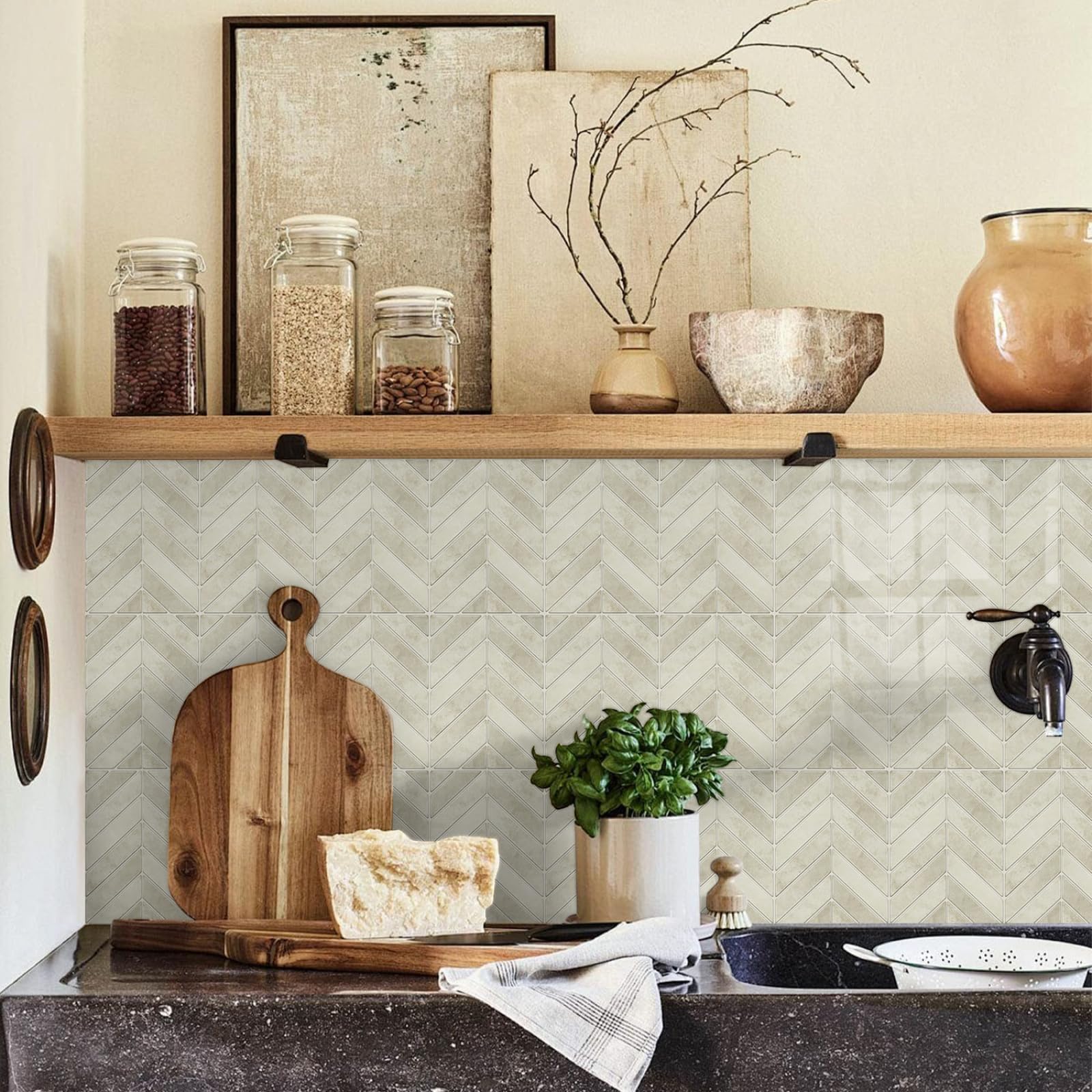 Pavimento Pvc Adesivo Piastrelle Adesive Cucina Bagno Adesivi Murali