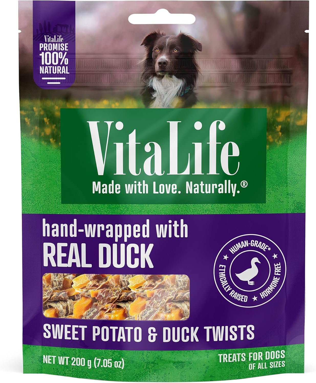 VitaLife 200 g Sweet Potato & Duck Twists, All Natural Dog Treats Amazon.ca Pet Supplies