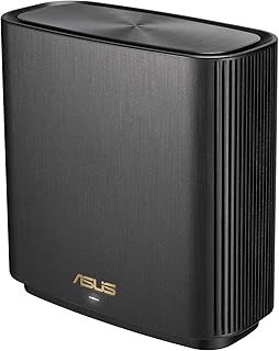 ASUS ZenWiFi AX6600 Tri-Band Mesh WiFi 6 System (XT8 1PK) - Whole Home Coverage up to 2750 sq.ft & 4+ rooms, AiMesh, Included Lifetime Internet Security, Easy Setup, 3 SSID, Parental Control, Charcoal