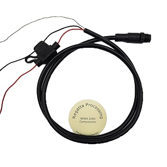 NMEA 2000 N2K Power Cable with 3 Amp Fuse, for Lowrance Simrad B&G Navico & Garmin Networks