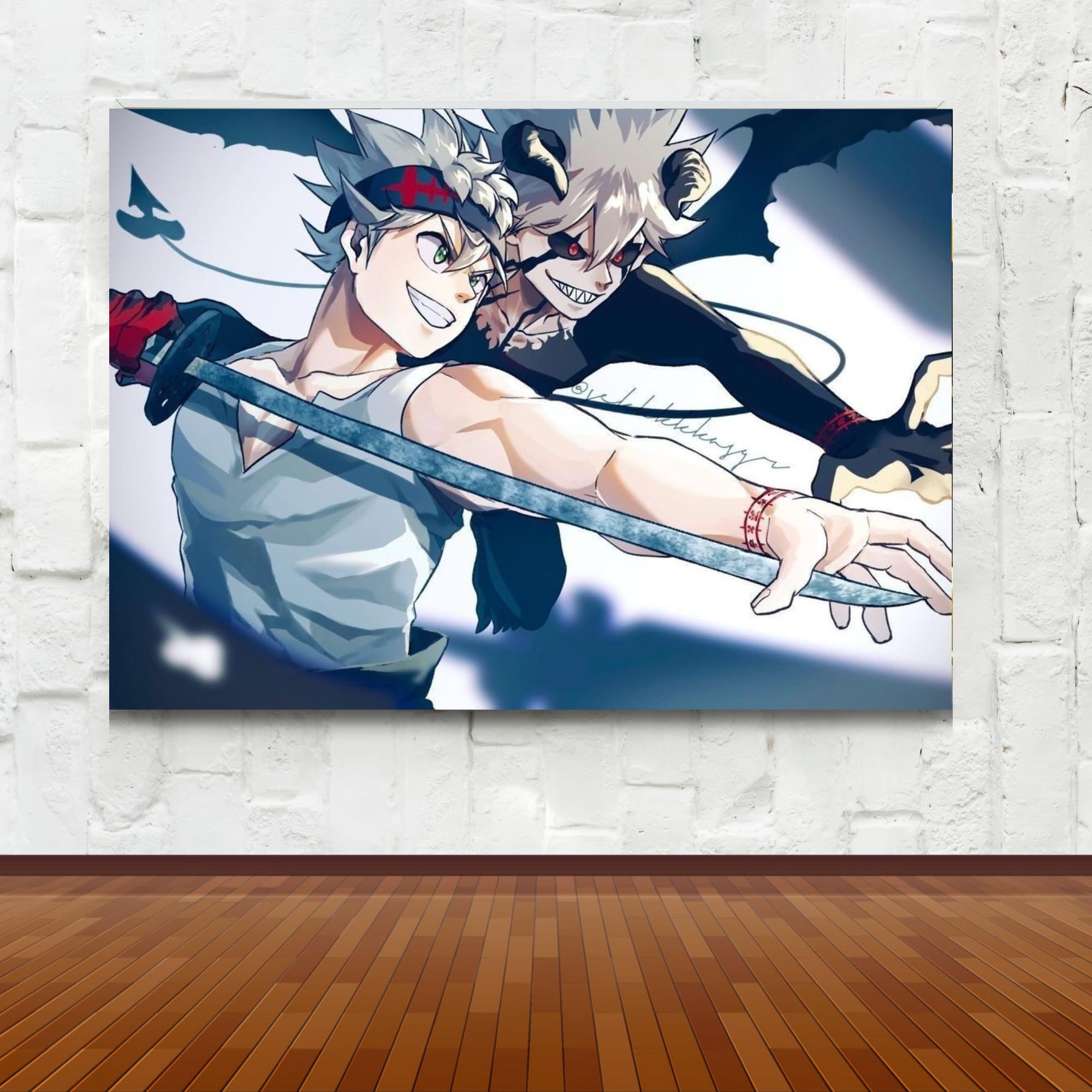 Asta Poster | For Wall, Office and Home Decor | Black Clover Anime