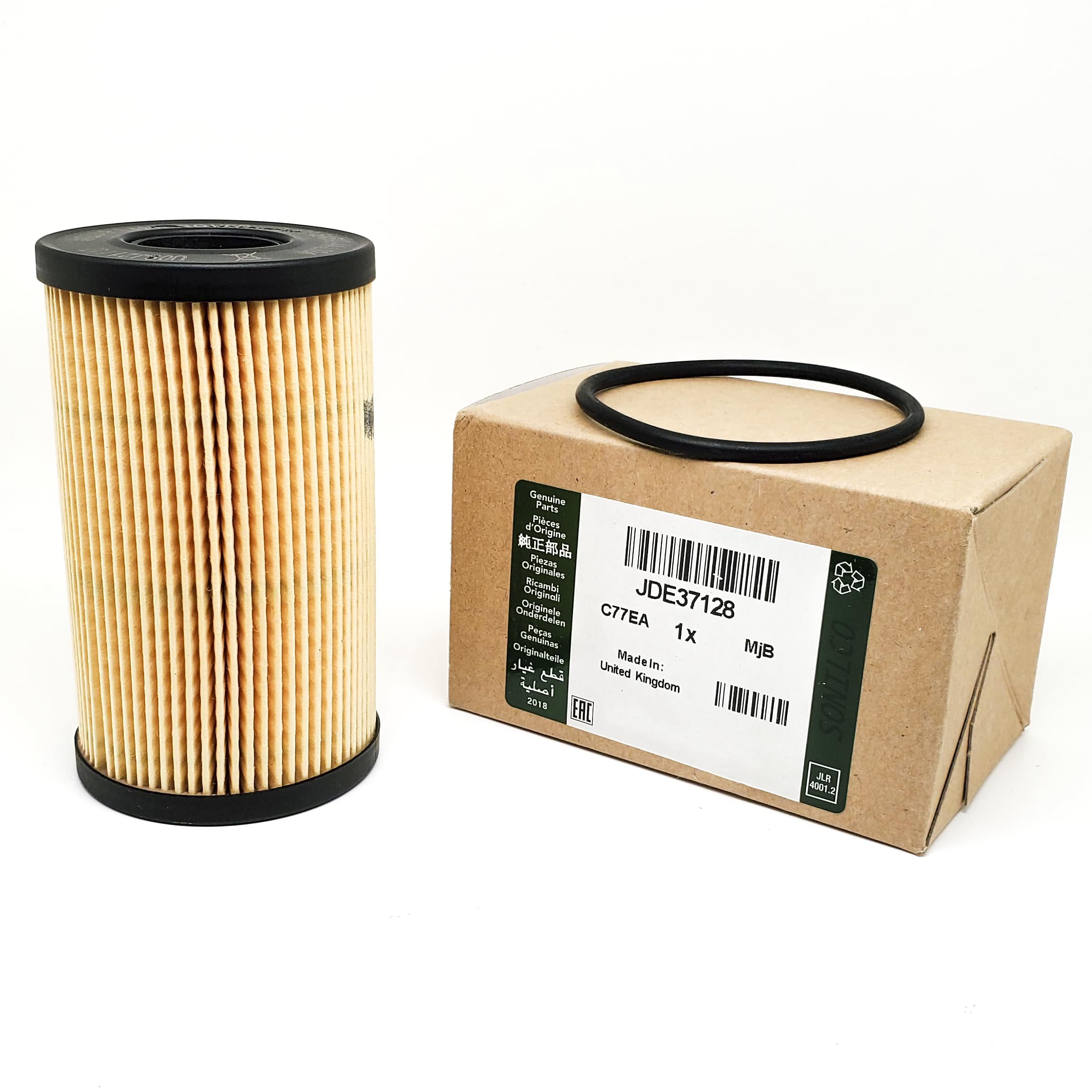 エレクトロシェイプ2 ES-2010 OEM Genuine Engine Oil Filter Element JDE37128 Compatible with