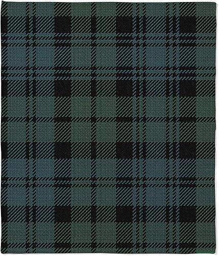 CafePress Campbell - Manta de lana escocesa a cuadros súper suave, 60 x 50 pulgadas