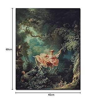 Amazon.co.jp: ジャン・オノレ・フラゴナール、「ぶらんこ